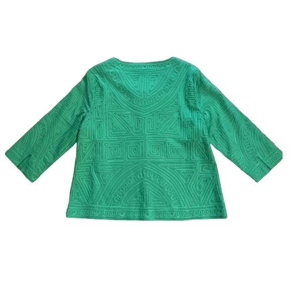 REBECCA MALONE Embroidered Jacket Size Large - Picture 3 of 7